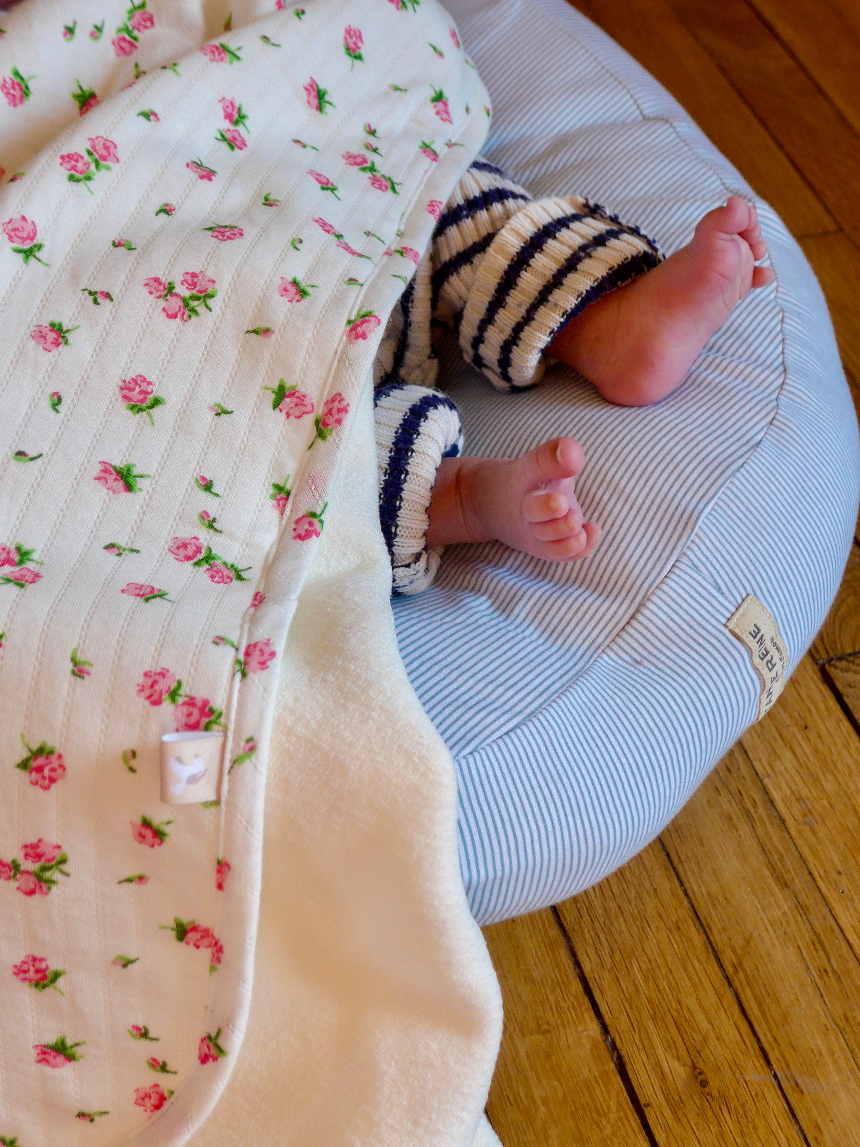 couverture inseparable bebe cadeau naissance