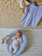 gigoteuse été ambiance pistache rayures milleraies sauge