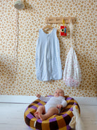 gigoteuse été ambiance pistache rayures milleraies sauge